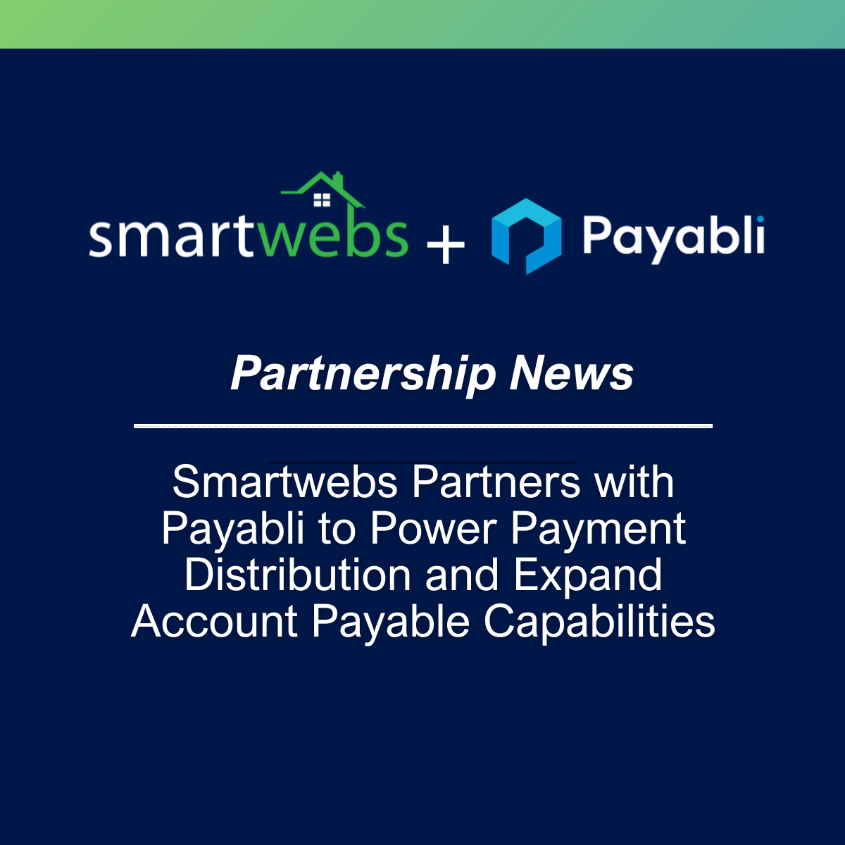 Smartwebs + Payabli