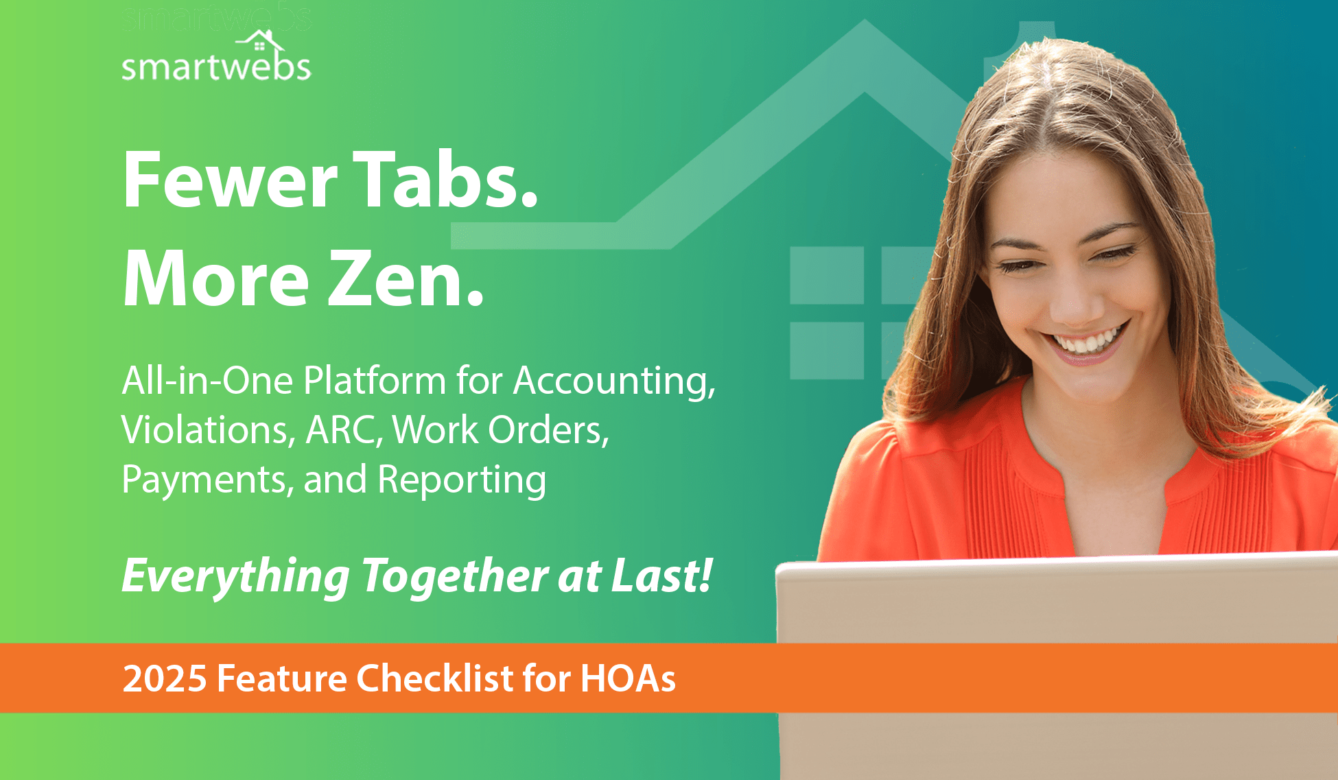 Smartwebs - Fewer Tabs. More Zen. 2025 Feature Checklist for HOAs
