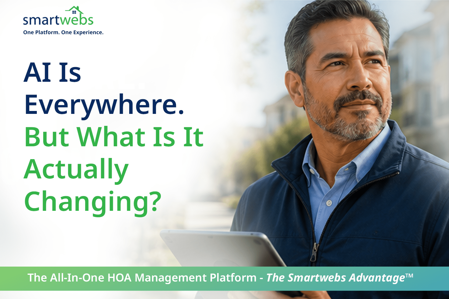 Community manager using AI for HOA management and community operations